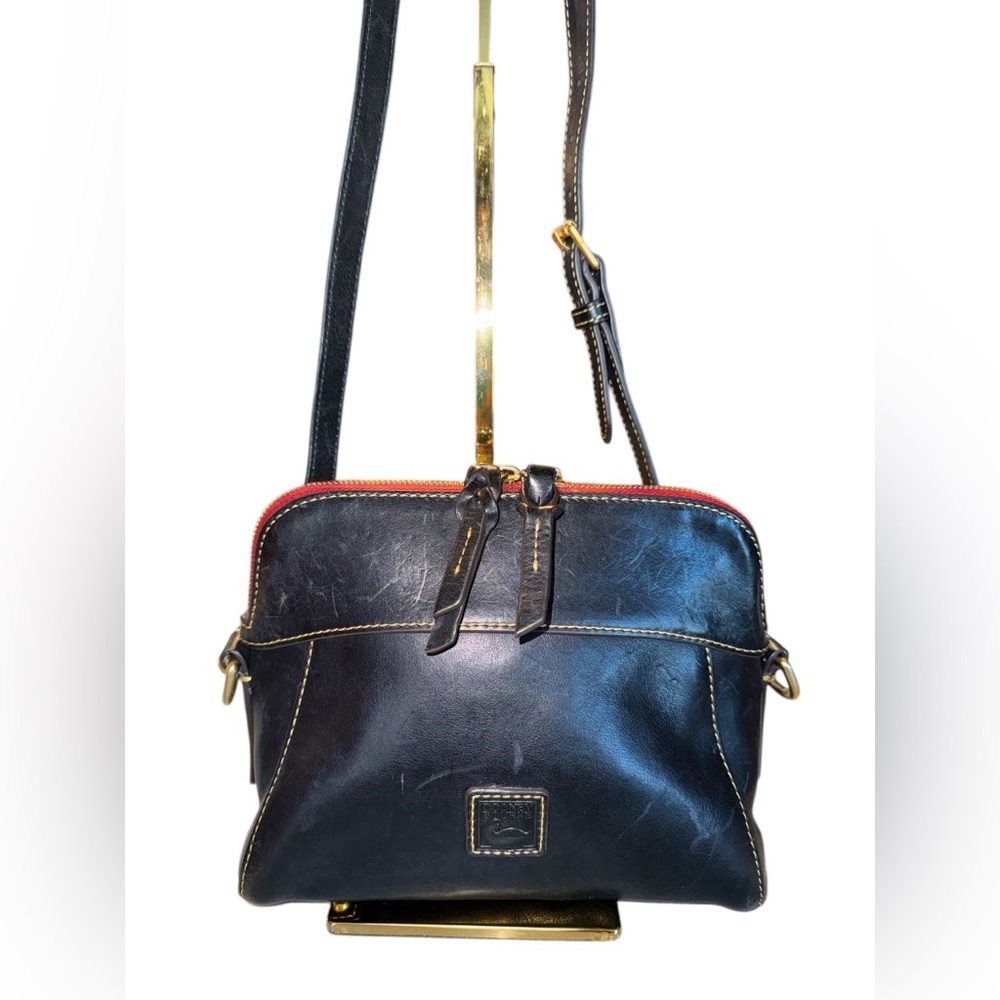Dooney & Bourke Saffiano Black Cameron Crossbody Handbag